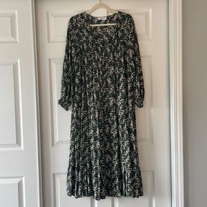 Carly Jean Los Angeles Laura Dress, forest green, size S